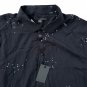 John Varvatos Rodney Long Sleeve Sport Shirt Black Multi ( XL )