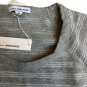 *** James Perse  Loopwheel Crewneck Stripe Top Grey ( 3 )