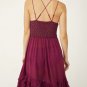 Intimately Free People Adella Slip Dress in Wine ( XS )
