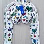 Adidas x Jeremy Scott HL6475 Monogram Crop Jacket Top (XS)