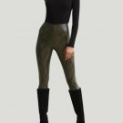 Commando SLG50 Faux Leather Animal Print Legging Moss Snake (1X) Commando SLG50 Faux Leather Animal Print Legging Moss Snake (1X)