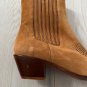 Zadig & Voltaire Tyler Cowboy Ankle Boots Western Tan ( 40 )