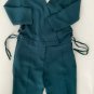 BA&SH Chiara Emeraude Lady Lace up Jumpsuit Green ( 10 )