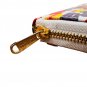 Gianni Conti Multicolor Zip Leather Wallet