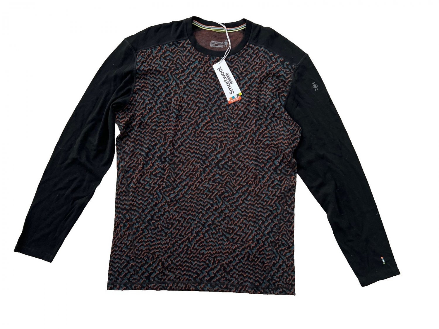 Smartwool Merino 250 Classic Base Layer Crew Black Retro Line ( XL )