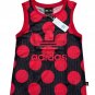 PHARRELL WILLIAMS X ADIDAS AI0784 Dear Baes BASKETBALL Tank Polka Red Black (S)