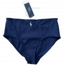 Polo Ralph Lauren Modern Rib High Waist Underwear Panty Navy ( XXL )