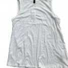 Eileen Fisher Fine Jersey Long Tank White ( XS ) Eileen Fisher Fine Jersey Long Tank White ( XS )