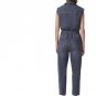 IRO Kohana Denim Jeans Jumpsuit Grey ( 34 / XS )