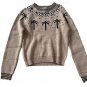 Marine Layer Archive Avalon Fair Isle Crewneck Sweater Oatmeal ( XS )