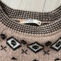 Marine Layer Archive Avalon Fair Isle Crewneck Sweater Oatmeal ( XS )