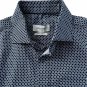 Bugatchi Shaped Fit Comfort Stretch Button Shirt Navy ( S )