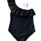 Ganni Jersey Tech Jersey Tech One Shoulder Bodysuit Black ( 38 / S ) Ganni Jersey Tech Jersey Tech One Shoulder Bodysuit Black ( 38 / S )