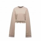 PUMA X FENTY by Rihanna CROPPED LONG SLEEVE Top SWEATER Moonlight ( M ) PUMA X FENTY by Rihanna CROPPED LONG SLEEVE Top SWEATER Moonlight ( M )