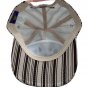 Coney Island Anthropologie Picnic Montauk Stripe Baseball Cap Hat