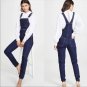 WeWoreWhat We Wore What Basic Overalls Jeans Dark Wash ( XS )