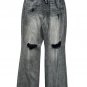 AFRM Oden High Rise Wide Leg Jeans Shadow Grey Wash ( 28 )