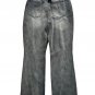 AFRM Oden High Rise Wide Leg Jeans Shadow Grey Wash ( 28 )