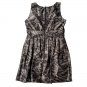 PINK TARTAN Designer GRAY Lined DRESS ( 14 )