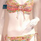 SNCE Since Beach Culture Swim Bikini Set FLORAL Ruffled Trim SWIMWEAR ( L ) SNCE Since Beach Culture Swim Bikini Set FLORAL Ruffled Trim SWIMWEAR ( L )