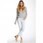JOE'S JEANS Railroad Stripe BLUE WHITE Denim WYNN Skinny Ankle SLIM FIT ( 31 )