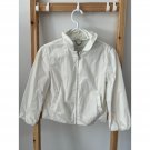 Banana Republic Petite Short Zip Jacket White ( XS )