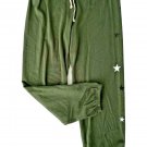 Sundry Jogger Black White Star Sweatpants Army Green ( 4 ) Sundry Jogger Black White Star Sweatpants Army Green ( 4 )