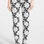 7 FOR ALL MANKIND High Rise SKINNY White Rose JACQUARD Jeans FLORAL ( 26 )