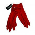 Ralph Lauren Slim Wool Cashmere Blend Gloves Red ( S )