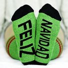 ARTHUR GEORGE by Robert Kardashian FELIZ NAVIDAD Holiday SOCKS Cotton Blend 5-11 ARTHUR GEORGE by Robert Kardashian FELIZ NAVIDAD Holiday SOCKS Cotton Blend 5-11