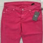 *** 7 For All Mankind THE SLIM Cigarette Jeans Peony Destroyed ( 28 )