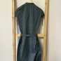 Club Monaco Shirting Button Dress Army Green ( S )