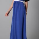 SACHIN + BABI Colorblock BRADY Maxi DRESS Blue BLACK Empire Waist ( 4 ) SACHIN + BABI Colorblock BRADY Maxi DRESS Blue BLACK Empire Waist ( 4 )