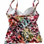 Bleu Rod Beattie Party Animal Twist Over-The-Shoulder D-Cup Tankini Top ( 4D )