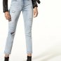 GRLFRND Karolina Button Fly Don't Cry Daddy High Waist Denim Jeans ( 32 )