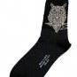 DE PIO Men's Italian Graphic Owl Print Socks, One Size