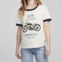 Chaser Motorcycle Riding Club Tee Bright White ( S )