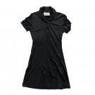 Dalmys Collar Black Mini Dress Black ( XS ) Dalmys Collar Black Mini Dress Black ( XS )