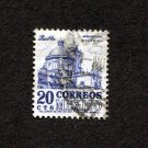 Mexico Postage Stamp Scott #MX 946 Used 20 centavos Cathedral of Puebla C