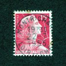 France Postage Stamp 1955 Scott# FR 753 Used 15 ₣ Marianne de Muller G