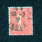 France Postage Stamp 1926 Scott# FR 146 Used 50 French centime Semeuse lignée A