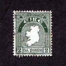 Ireland Postage Stamp 1940 Scott# IE 109 Used 2 p Map B