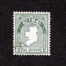 Ireland Postage Stamp 1940 Scott# IE 109 Used 2 p Map A