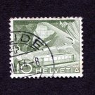 Switzerland Postage Stamp 1949 Scott# CH 330 Used 10 Ct. Mountain Railway at Rocher de Naye J