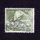 Switzerland Postage Stamp 1949 Scott# CH 330 Used 10 Ct. Mountain Railway at Rocher de Naye H