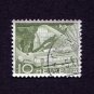 Switzerland Postage Stamp 1949 Scott# CH 330 Used 10 Ct. Mountain Railway at Rocher de Naye G