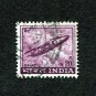 India Postage Stamp 1967 Scott# IN 413 Used 20 p Hindustan Aircraft Industries Ajeet jet fighter G