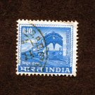 India Postage Stamp 1966 Scott# IN 411 Used 0.10 ₹  Electric Locomotive E