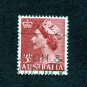 Australia Postage Stamp 1956 Scott# AU 292 Used 3½ d Queen Elizabeth II A