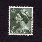 Australia Postage Stamp 1953 Scott# AU 257 Used 3 d Queen Elizabeth II A